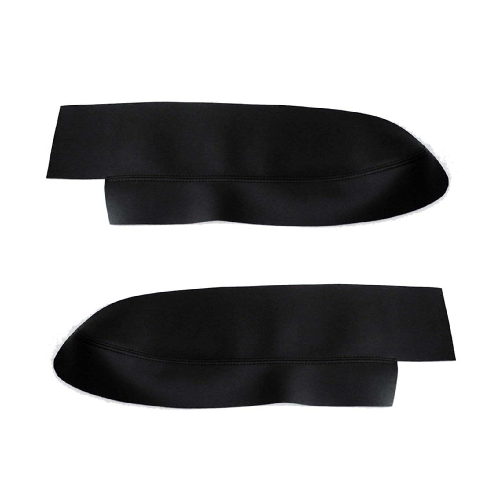 Lsdsaaza Front Pair Black Interior Inner Handle For Crv Cr-V 2007-2011 Car Interior Door Handle Panel Armrest Microfiber Leather Cover(Front Pair Black)