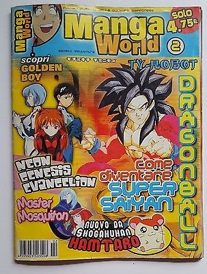  Manga World n. 2 Dragon Ball, Golden Boy, Evangelion, Hamtaro FU03