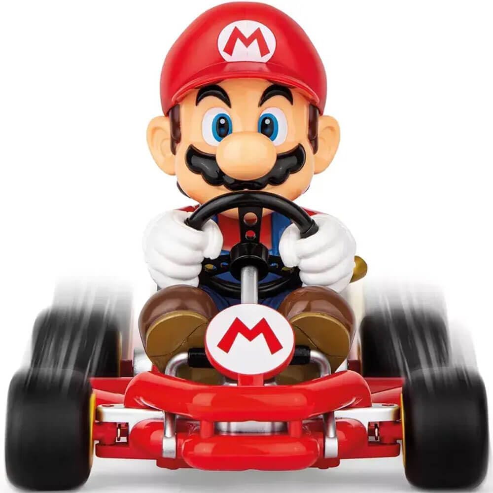 Side view of Carrera RC Mario Kart Pipe Kart - Mario