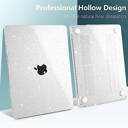 Funda MacBook Air 15 pulgadas A2941 protector rígido transparente M2 5