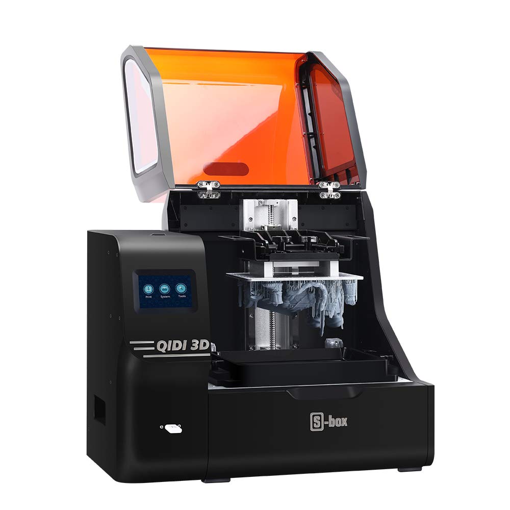 QIDI TECH S-Box Resin 3D プリンター Amazon | QIDI TECH S-Box 樹脂3DプリンターUV液晶プリンター、10.1