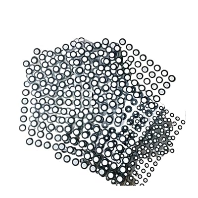 1000pcs 3D Tracking Dot Reference Point Markers for 3D Scanning Hand-held 3D Scanner Reflects The Marking Point Target Point for Complex Details(6mm x 10mm)