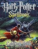  Harry Potter Spellbook Coloring Book: Collection of Harry Potter Spells in Mandala and Flower Pattern - Amazing Coloring Books for Adults and Teens  Great Gifts for Fans