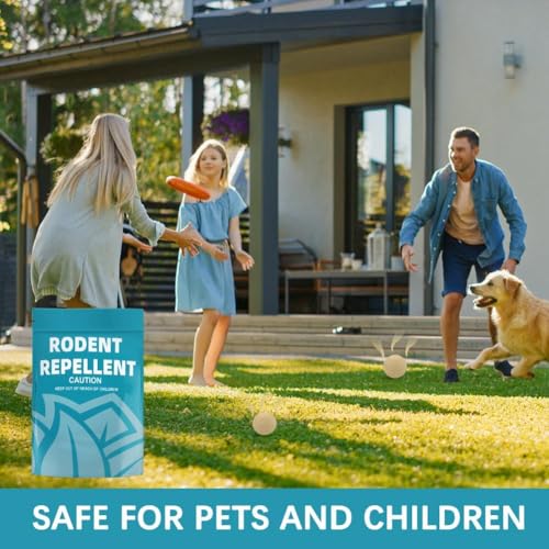 Kqpnmj Rat And Mouse Repellent – Peppermint Rodent Repellent For Indoor & Outdoor Use, Rat Deterrent Outdoor, Mice Repellent Indoor For Home, Garden, Garage, Car And Caravan-8P - 6