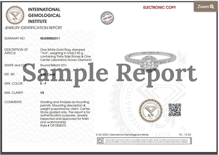 IGI Certified 1.00-2.00 Carat Lab Grown Diamond Eternity Band Ring for Women 14K Yellow & White Gold Jewelry Gift Box Packaging (E-F Color, VS1-VS2 Eye Clean Clarity)3