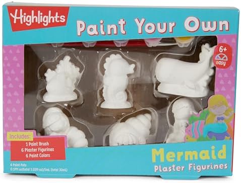 Highlights Paint Your Own Plaster Figurine & Activity Kits – DIY ...