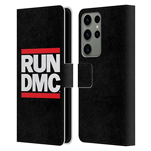 Carcasa de cuero premium Run-D.M.C. elegante para Samsung S23 Ultra 5G