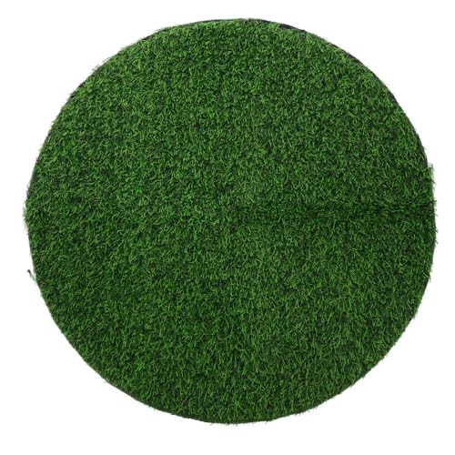 GANAZONO Tapis De Table Herbe Artificielle Rond Pour Décoration De Table De Jardin Gazon Synthétique Pour Événements Intérieurs Et Extérieurs Ambiance Conviviale Et Élégante