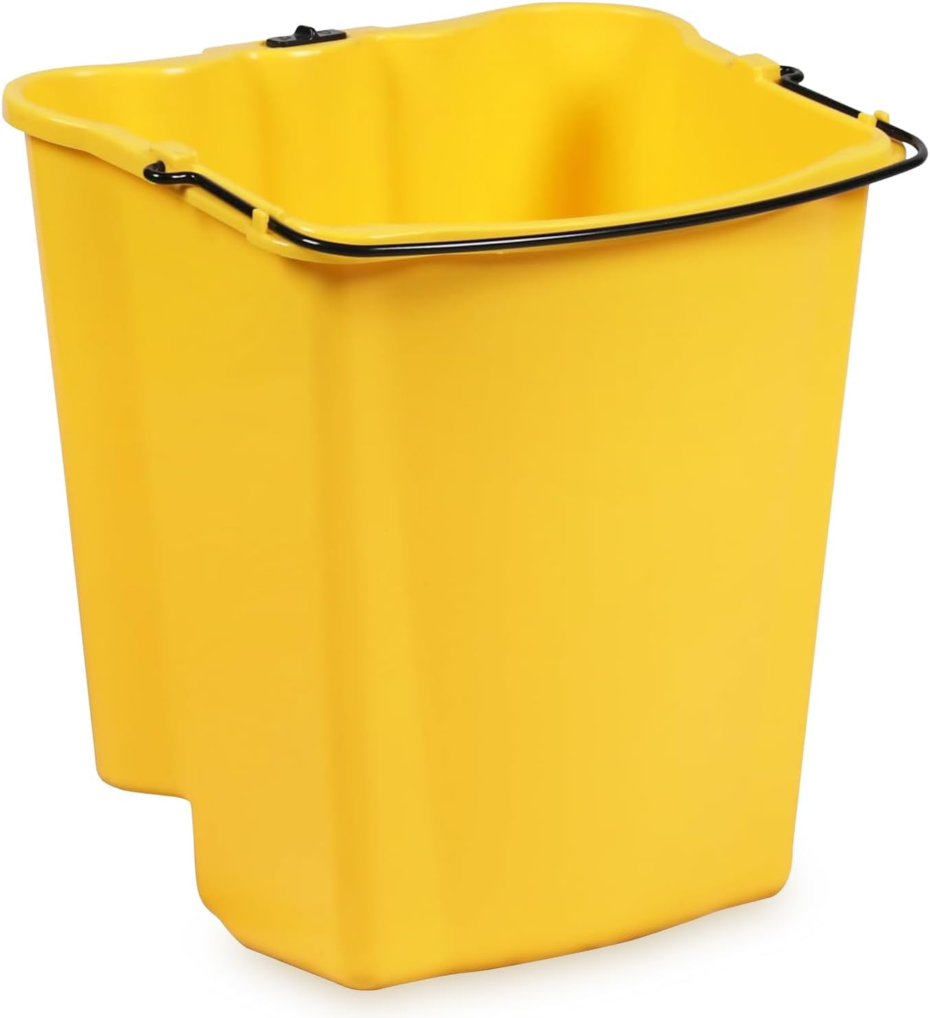 PLASTIC PRINCE Dirty Water Bucket Fits only Plastic Prince 35-QT Commercial Yellow Mop Bucket with Side Press Wringer