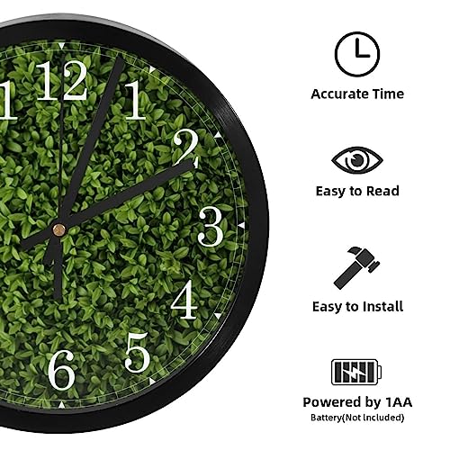 Horloge murale silencieuse à quartz sans tic-tac mécanisme fluide