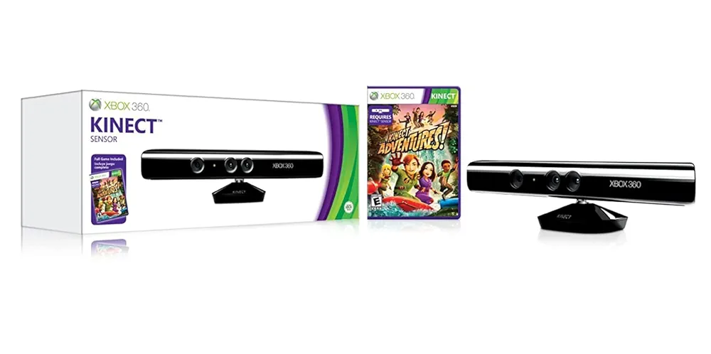 Microsoft XBOX360 KINECT センサ-  アドベンチャー Amazon.com: Kinect Sensor with Kinect Adventures! : Video Games