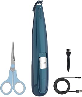 Yardwe Electric PET Paw Hair Trimmer with LED Light USB Rechargeable