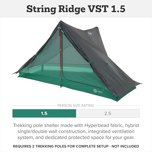 Carpa ultraligera Big Agnes String Ridge VST para 1.5 personas miniatura 3