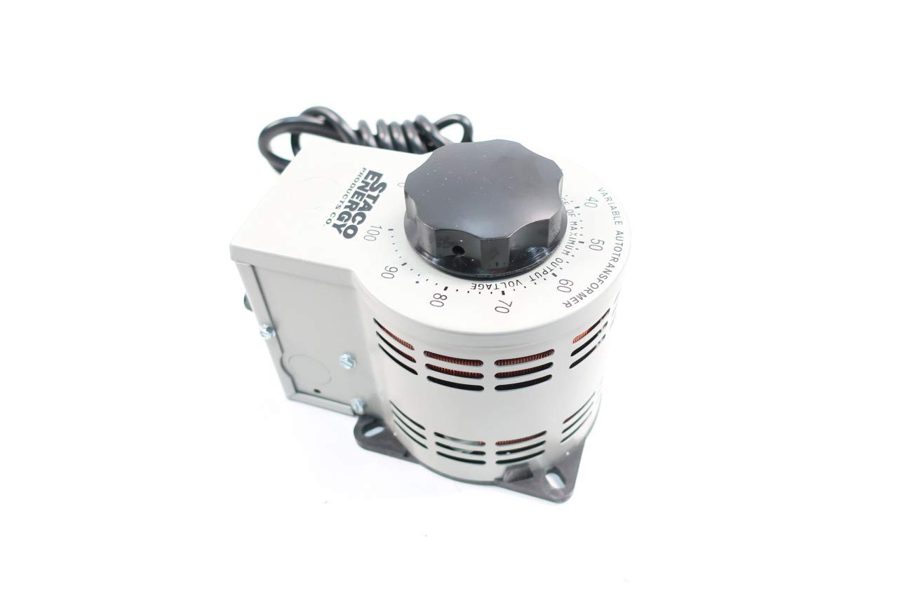 Gebrauchter STACO Stelltransformator #3PN 1010 – Blau, 120/140 V, 10 A, 1 Phase