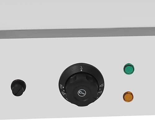 Miniatura 7 de Calentador de alimentos comercial, 6 sartenes de 1.77 galonespor encimera Bain Marie con tapa, temperatura ajustable (86-230), calentador de