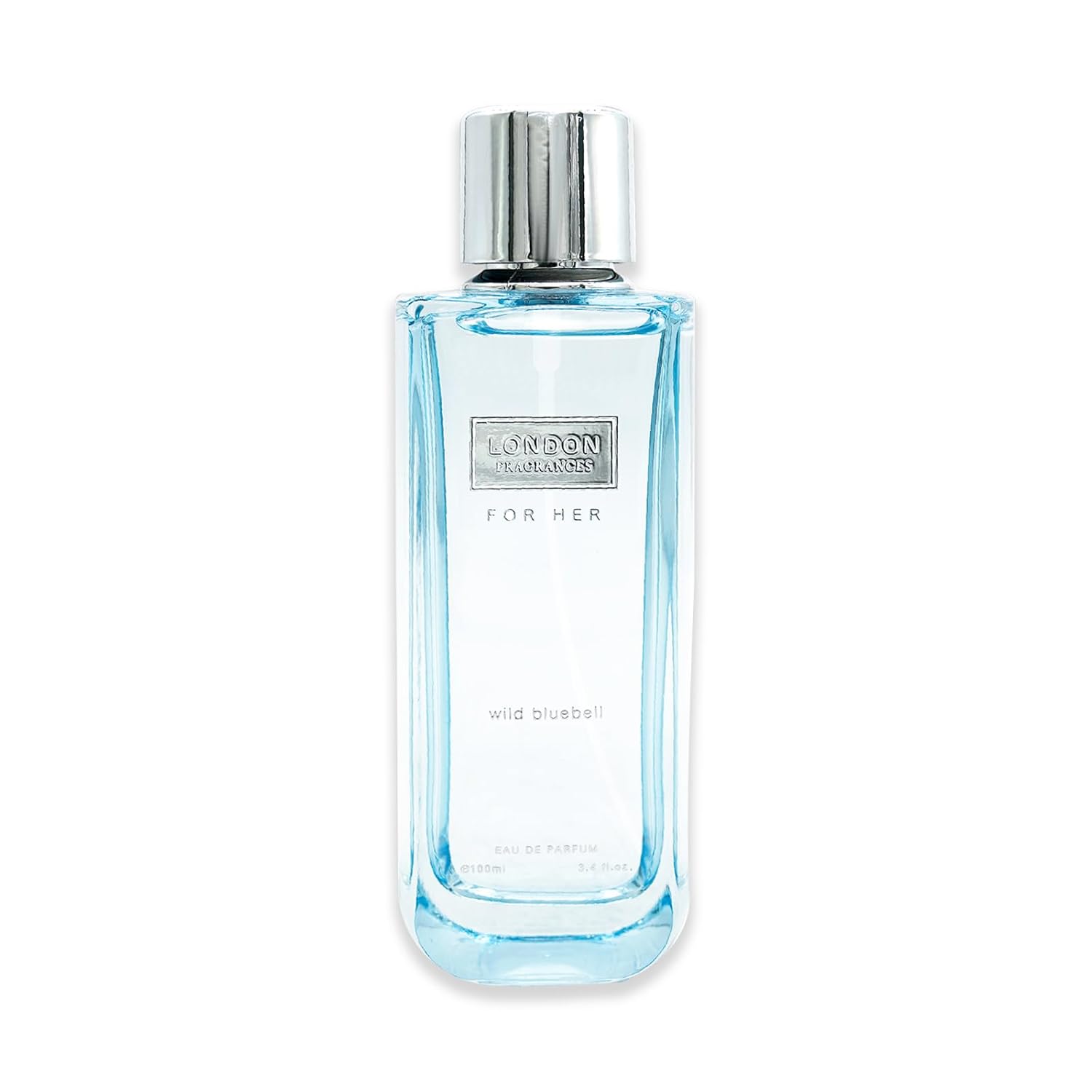 London Fragrances - Wild Bluebell - Women's Fragrances - Floral, Fresh, Musky Eau de Parfum - Long Lasting Perfume for Women - 3.4 oz