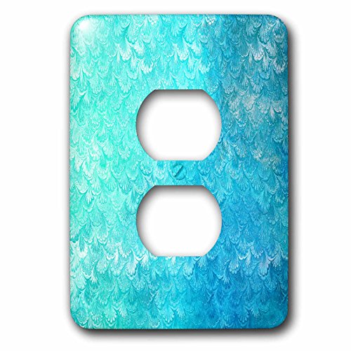 Cache 2 prises 3dRose LSP_272870_6 plaque pour double interrupteur