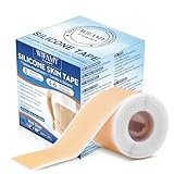 Silikon Narbenpflaster 4 x 150 cm – Wiederverwendbar, Hautfarben, Wasserdicht, Hautfreundlich & Atmungsaktiv