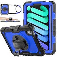 SEYMAC stock iPad mini 7/mini 6専用ケース 耐衝撃 ペンホルダー