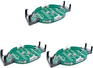 BESPORTBLE 3 Conjuntos De Matraquilhos De Mesa Jogo De Futebol De Mesa Jogos De Futebol Para Crianças Jogo Interativo De Futebol De Mesa De Futebol Brinquedo De Futebol Infantil Brinquedos