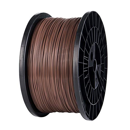 TIANSE Coffee PLA 3D Printer Filament, 5 kg Spool, 1.75 mm, Dimensional Accuracy +/- 0.03 mm