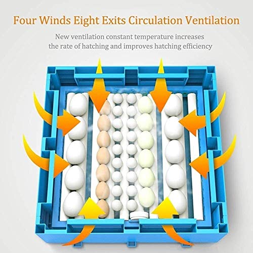 SYue Egg Incubator Heater 128 Digital Hatcher Automatic Turning LED