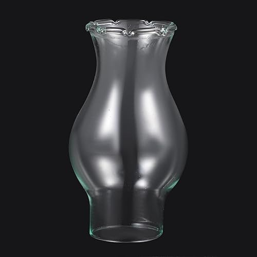 Miniatura 8 de Lurrose Lámparas de araña de lámpara de aceite, pantalla de queroseno, lámpara de aceite, reemplazo de chimenea, lámpara vintage, reemplazo de