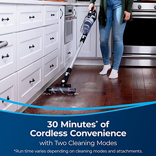 Bissell Poweredge Cordless Stick Vacuum For Hard Surfaces, 2900A, Black/Silver #TOP3