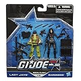 G.I. Joe 50th Anniversary Social Clash LADY JAYE vs. BARONESS Action Figure 2-Pack
