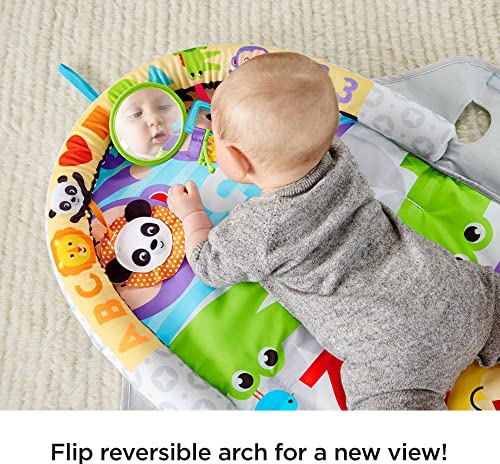 Fisher-Price 2-In-1 Flip & Fun Activity Gym, Baby Play Mat With Arch #TOP3