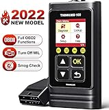 [ REVISE SU MOTOR ]: Este escáner OBD puede borrar los códigos de problemas del motor y emisiones en segundos, ahorrarle dinero y tiempo en costos de reparación no deseados, ayudarlo a realizar las reparaciones adecuadas sabiendo los problemas que existen y mejorar la vida útil y el rendimiento de su automóvil