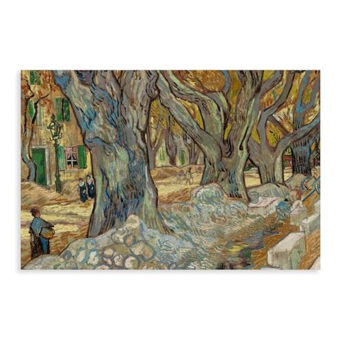 Poster Van Gogh Large Plane Trees grand format 61x91,4cm pour habiller un mur vide