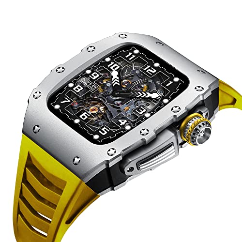 Kit modification boîtier aluminium Apple Watch 45mm look luxe