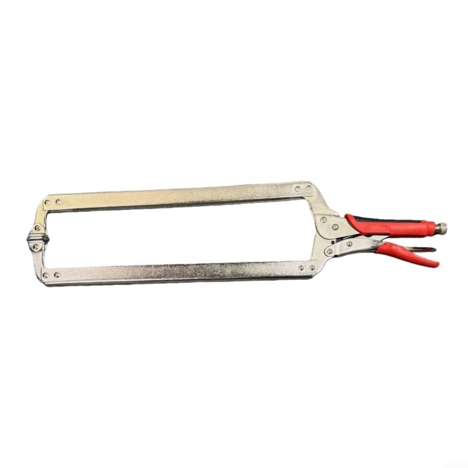 Pinze di bloccaggio extra lunghe da 61 cm, per morsetto in acciaio al carbonio resistente con apertura di 34 cm, saldatura regolabile, presa sicura e sgancio rapido (A)