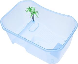 Mipcase 1Pc Aquário Lago Tarântula Caso Topper Tanque Casas De Animais Plantas Animais De Estimação Transparente Anfíbio Lagostim Eremita Mini Terrários Criação Caranguejo Aranha Vida