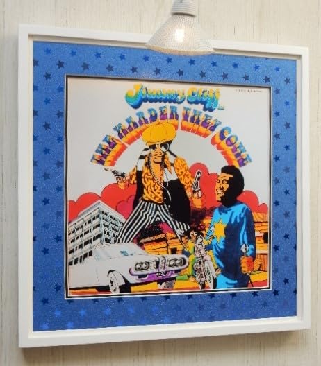 Amazon.co.jp: ジミー クリフ/レコジャケ ポスター 額装/ハーダー ゼイ