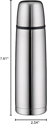 Miniatura 8 de ALFI isoTherm IsoTherm - Frasco de vacío (0,5 L, acero inoxidable con tapón de rosca)