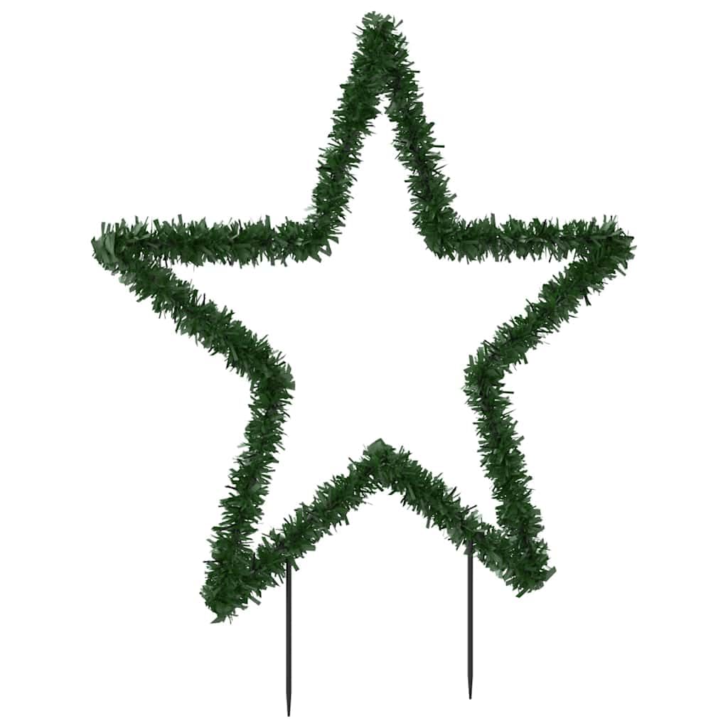 Décoration Lumineuse étoile de Noël avec piquets 115 LED 85 cm,Éclairage de Noël,2.01kg-357724
