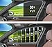 AUTOTEK Precut Window Tint Film Front Two Door Windows Film Cars Sun Blocking Protection Privacy Anti Shatter Glass 2 Ply Computer Cut Any Tint Shade for Chevrolet Trax 2024-2025
