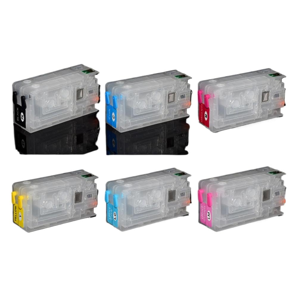 Cartuccia d'inchiostro ricaricabile vuota con chip usa e getta compatibile con le stampanti DISC PP-100, PP-100AP, PP-100II, PP-50