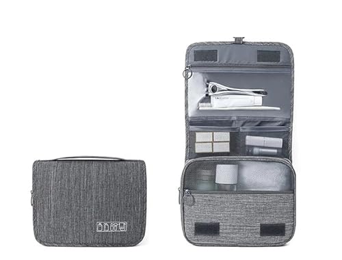 Necessaire de viagem para pendurar resistente à água, bolsa organizadora de maquiagem, bolsa de cosm