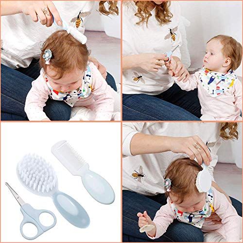 Baby Grooming And Health Kit, Lictin 15 In 1 Safety Care Set, Newborn Nursery Health Care Set With Hair Brush,Comb,Nail Clippers And More For Newborn Infant Toddlers Baby Boys Girls #TOP3