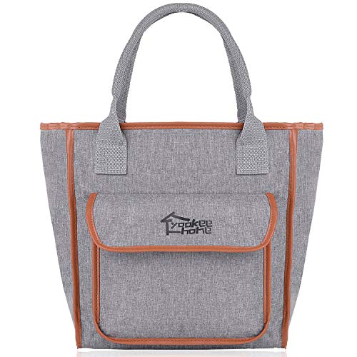 Yookee Home Grey Lunch Bags For Women cover