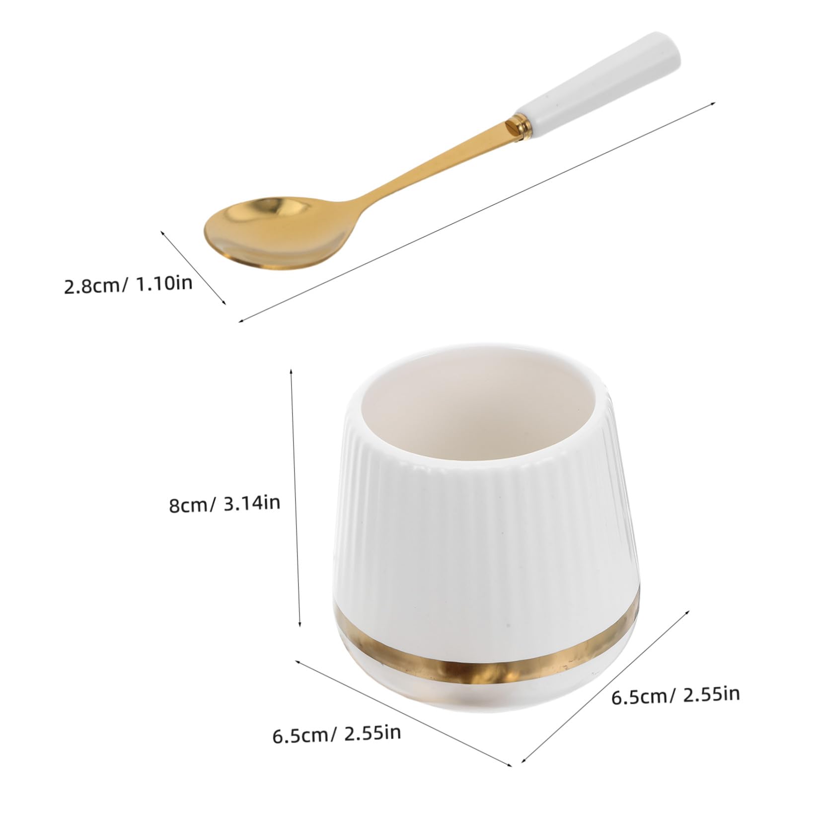 Tarro De Almacenamiento Para Tenedores Y Cucharas Porta Cubiertos Tarro De Almacenamiento Para Cucharas De Fruta