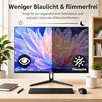 ZZA 27 Zoll 4K Monitor, UHD 3840×2160 IPS Bildschirm, HDR10, 100% sRGB – Ansicht 5