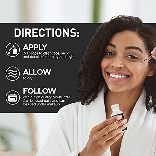 Bh Dermcenter - Hydrating Peptide Serum With 24K Genuine Gold Leaf, Peptide Facial Serum, Skin Care Essential For All Skin Types 2Oz (60Ml) #TOP6