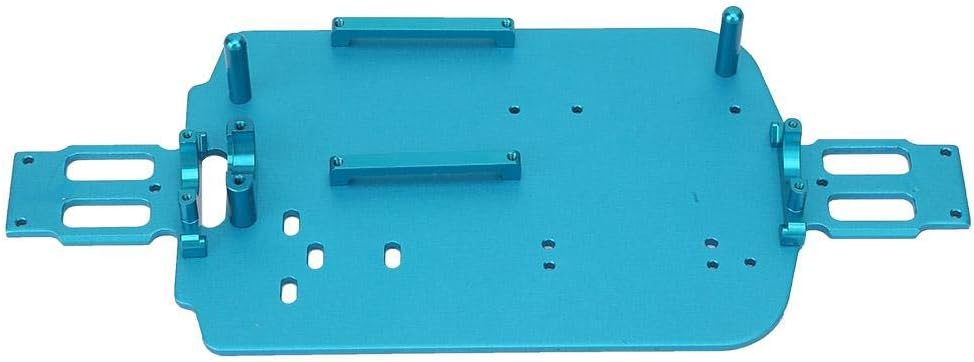 Dilwe RC Car Chassis,CNC Metal RC Truck Chassis Bottom Upgrade Replacement Parts for A949 A959 A969 A979 k929