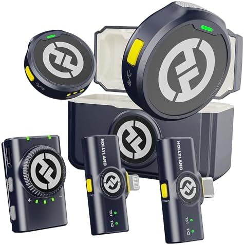 Hollyland Lark M2 Wireless Lavalier Microphone-Combo Version