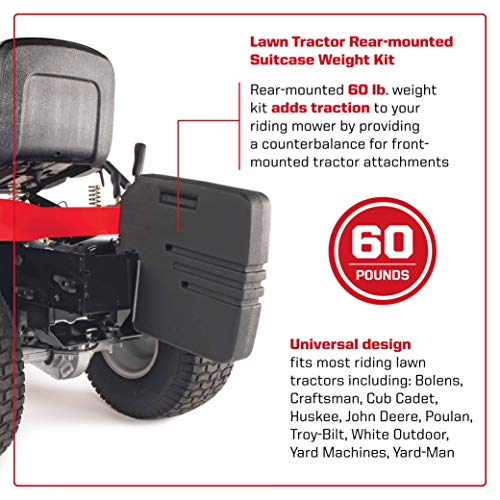 image for Arnold 490-900-M060 Lawn and Garden Tractor Suitcase Weight Kit