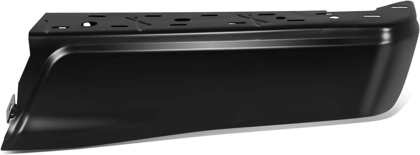 DNA MOTORING Rear, Right Rear Bumper End Cap (Right) Compatible With F150 2015-2020, Fits Models without Parking Sensor Holes, FO1102382, BUMP-R-F15015-C-02-BK-R